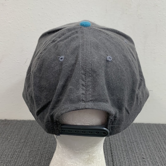 Reliable Snapback Hat Mens OSFA Gray Teal Baseball Cap R.C.C. 80330 - Picture 8 of 13